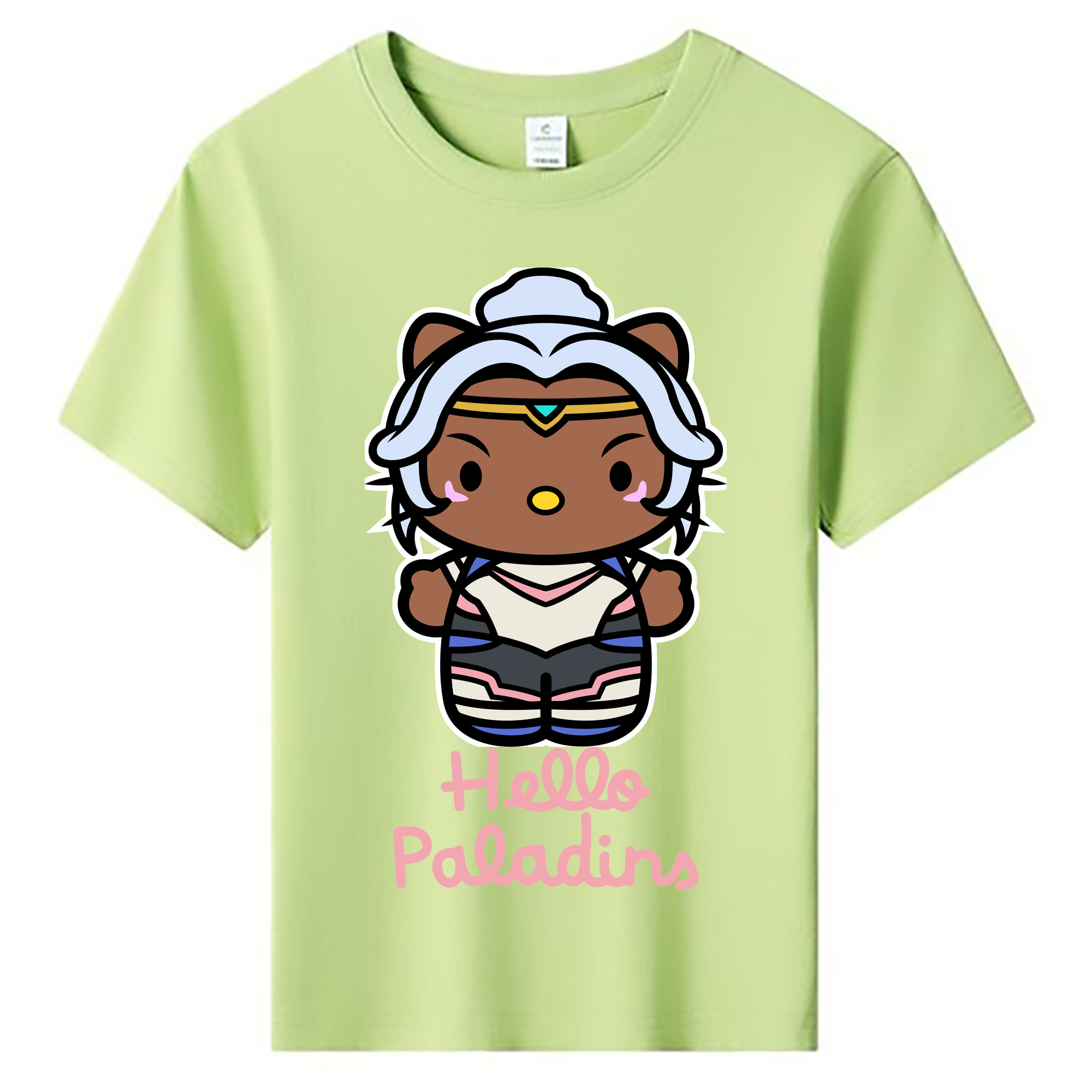 （画像用） Hello Kitty ハローキティ 綿100％キッズTシャツ（フロントプリント）